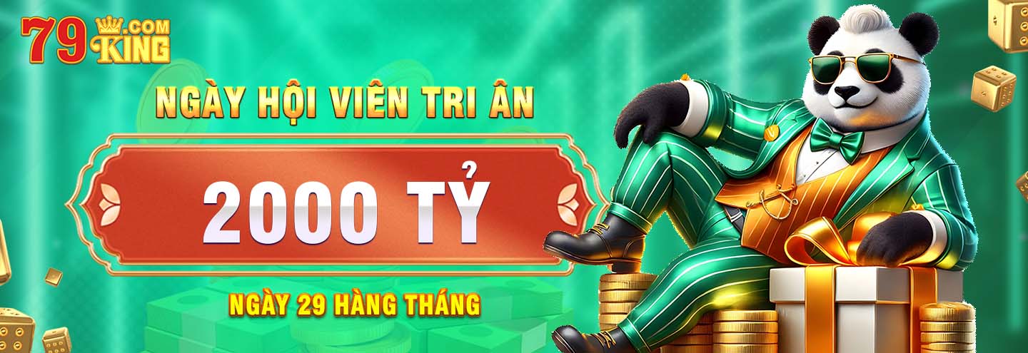 79king banner thưởng hội viên 2000 tỷ